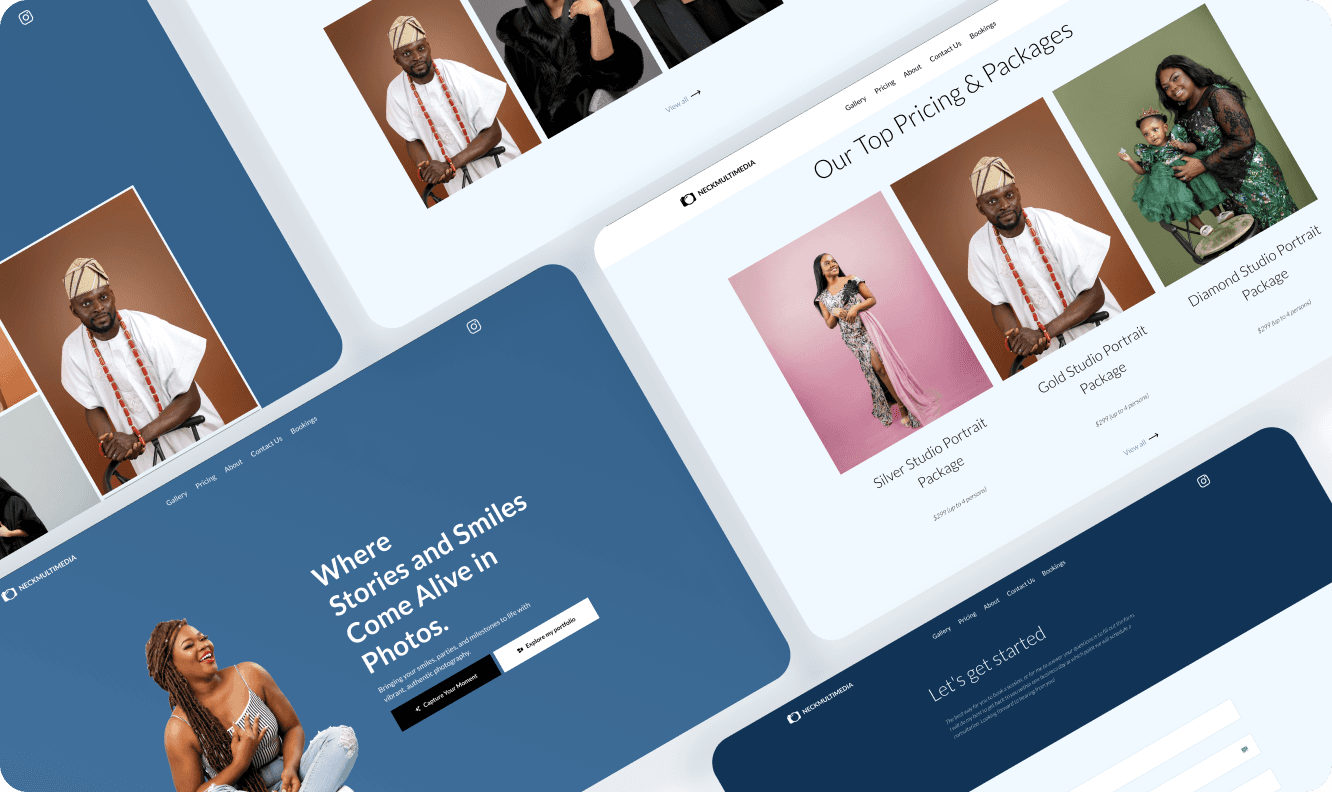 Neckmultimedia website screenshot